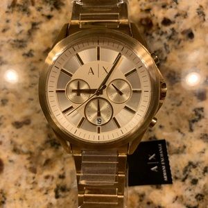 Men’s Armani Exchange Gold-tone watch